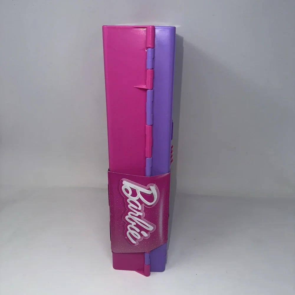 Barbie Ultimate Closet Purple Portable Storage w/ 6 Hangers & Rack Wardrobe